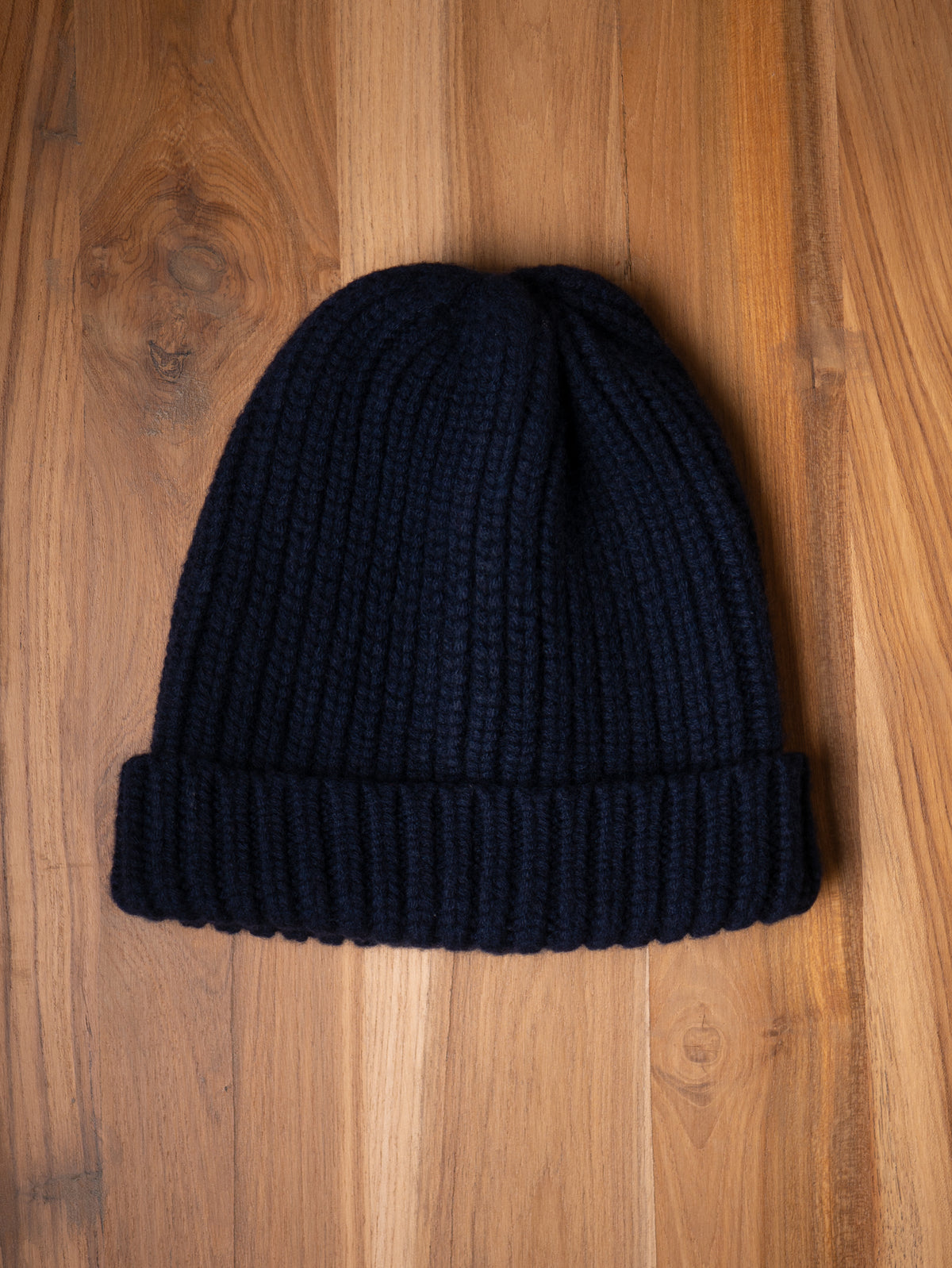 RIBBED HAT&lt;br&gt;NAVY