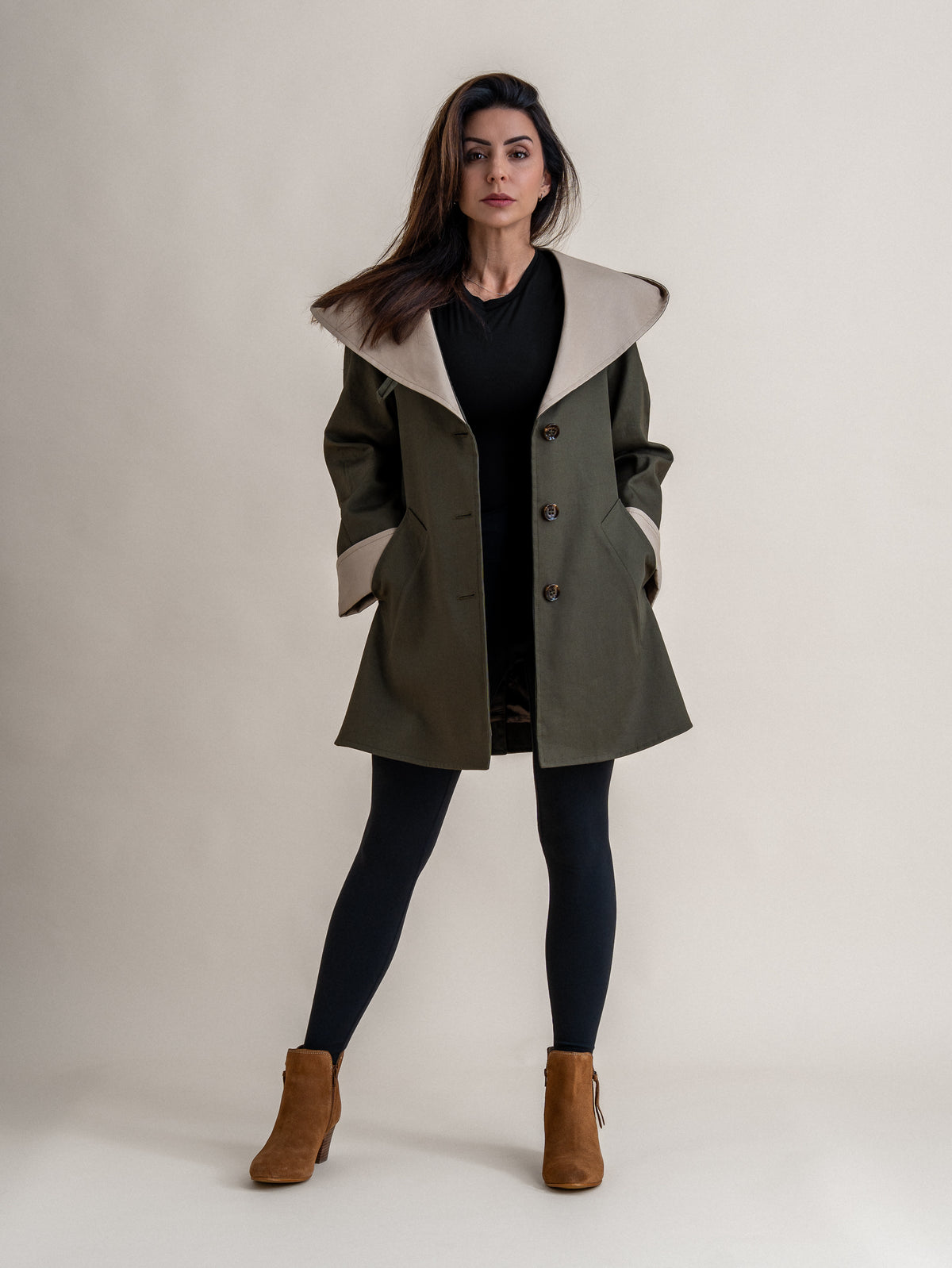 THE DUSTER MAC&lt;br&gt;OLIVE
