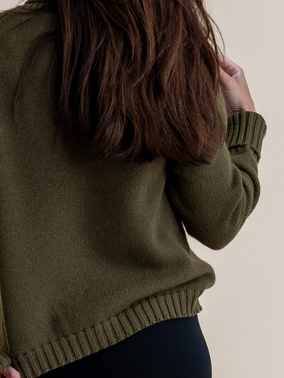 ROLL NECK&lt;br&gt;OLIVE