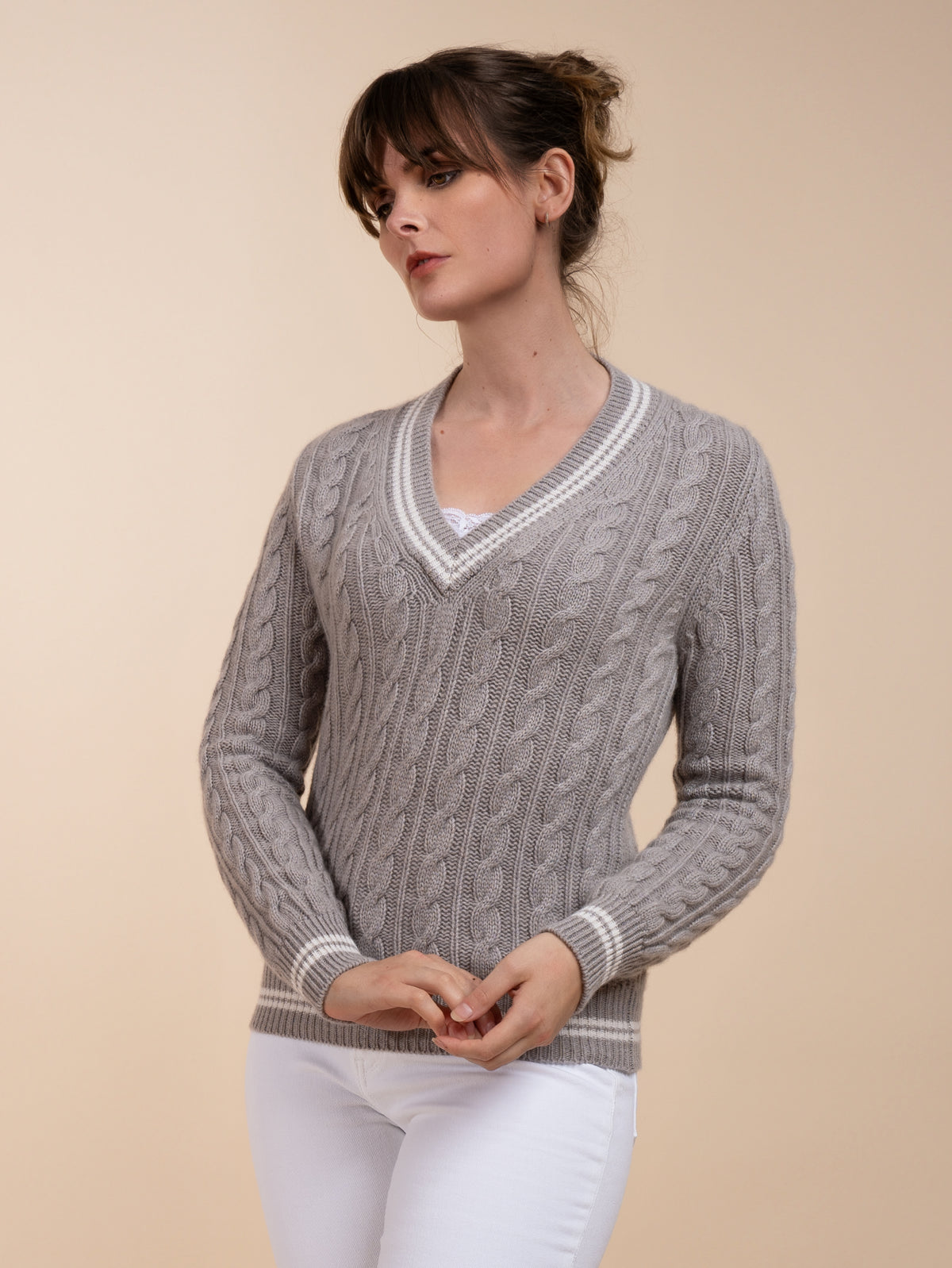 THE CRICKET SWEATER&lt;br&gt;MUSHROOM