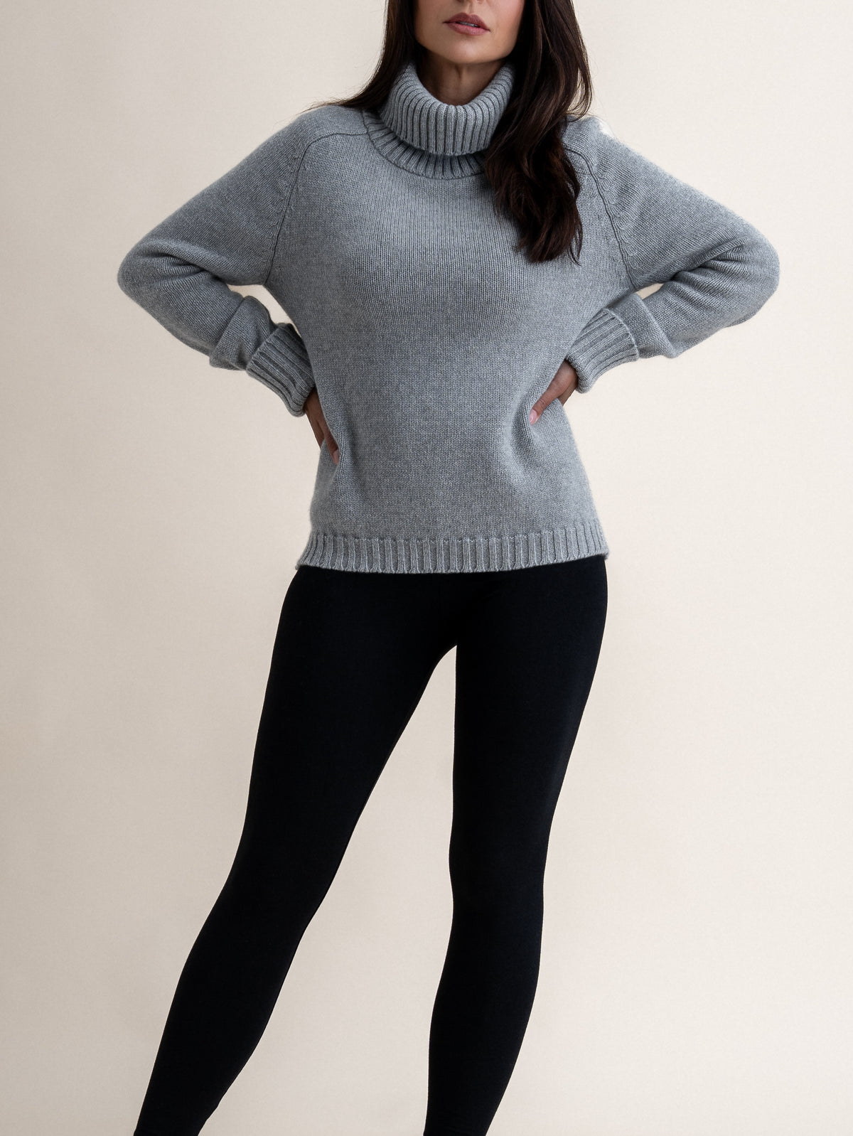 ROLL NECK&lt;br&gt;GREY