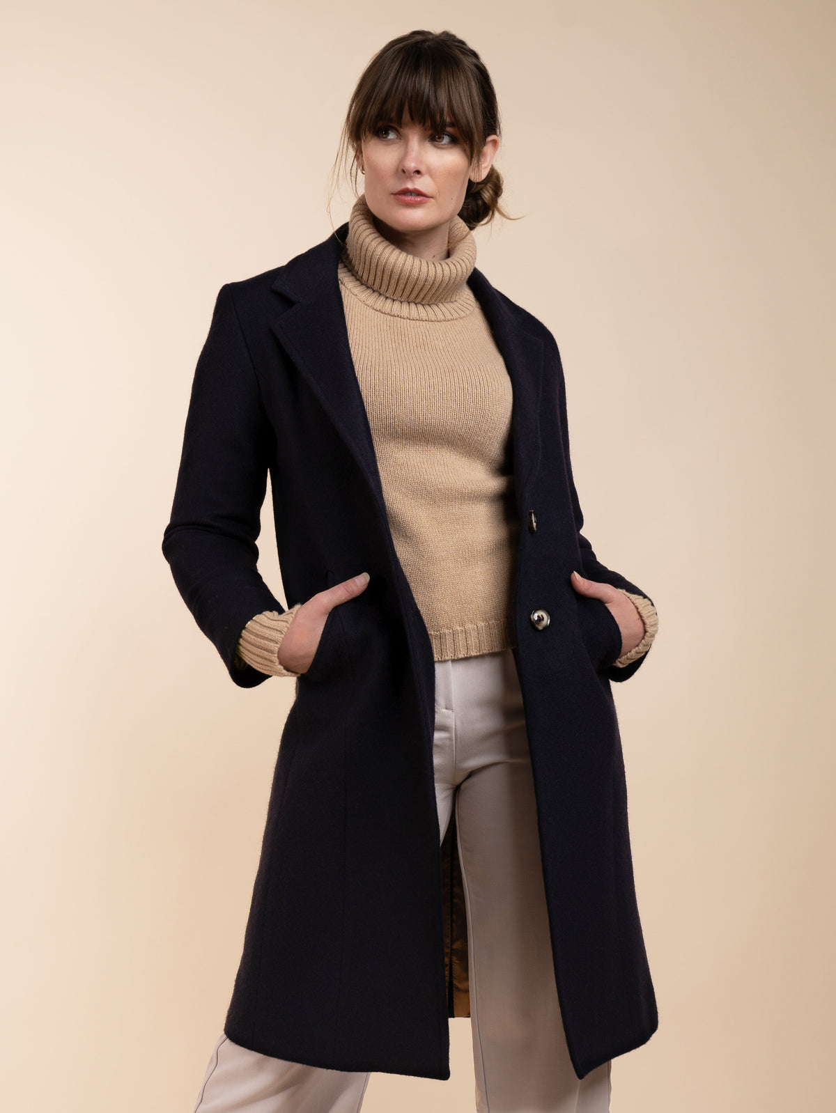 THE MICHAEL COAT&lt;br&gt;NAVY