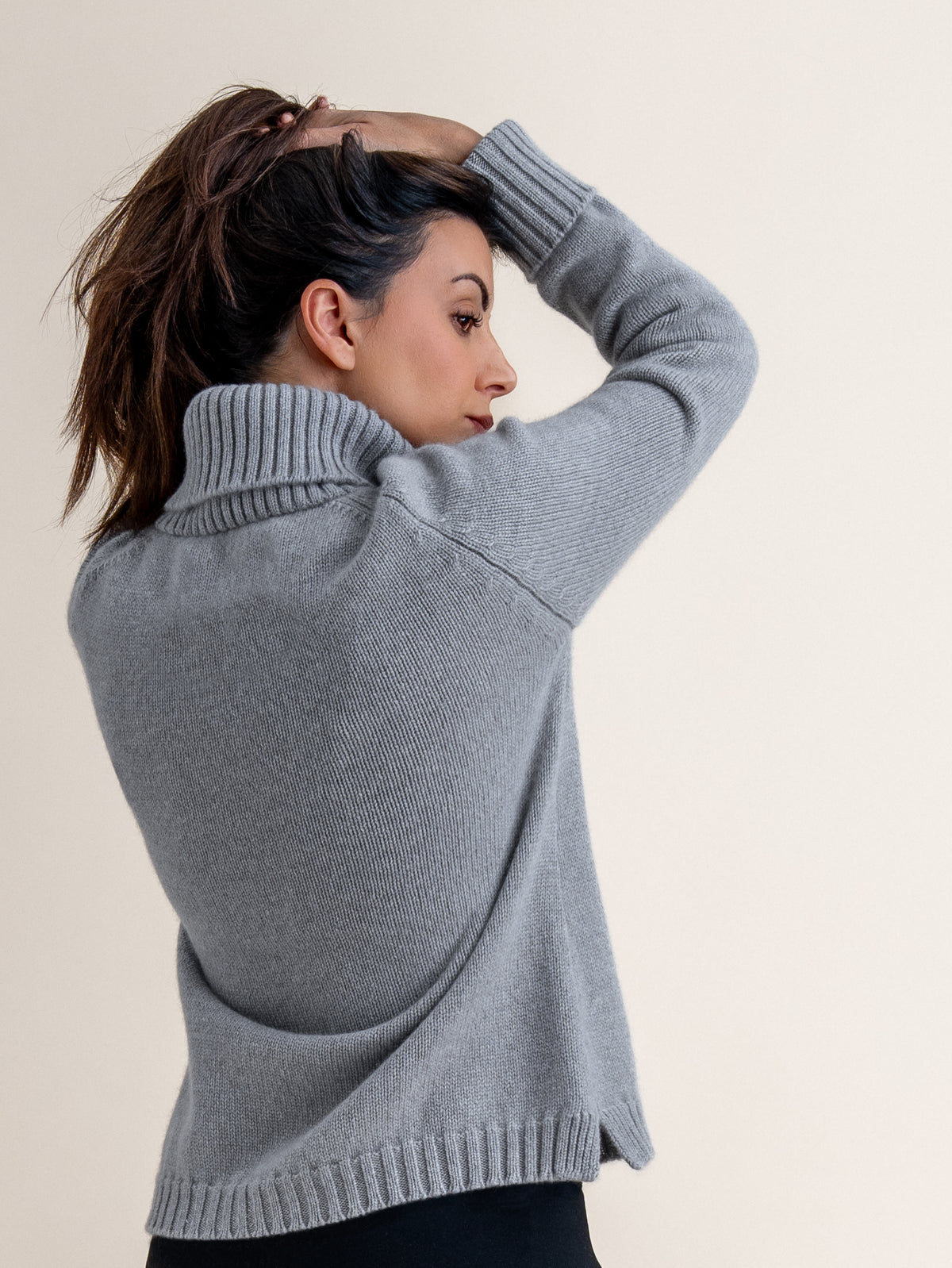 ROLL NECK&lt;br&gt;GREY