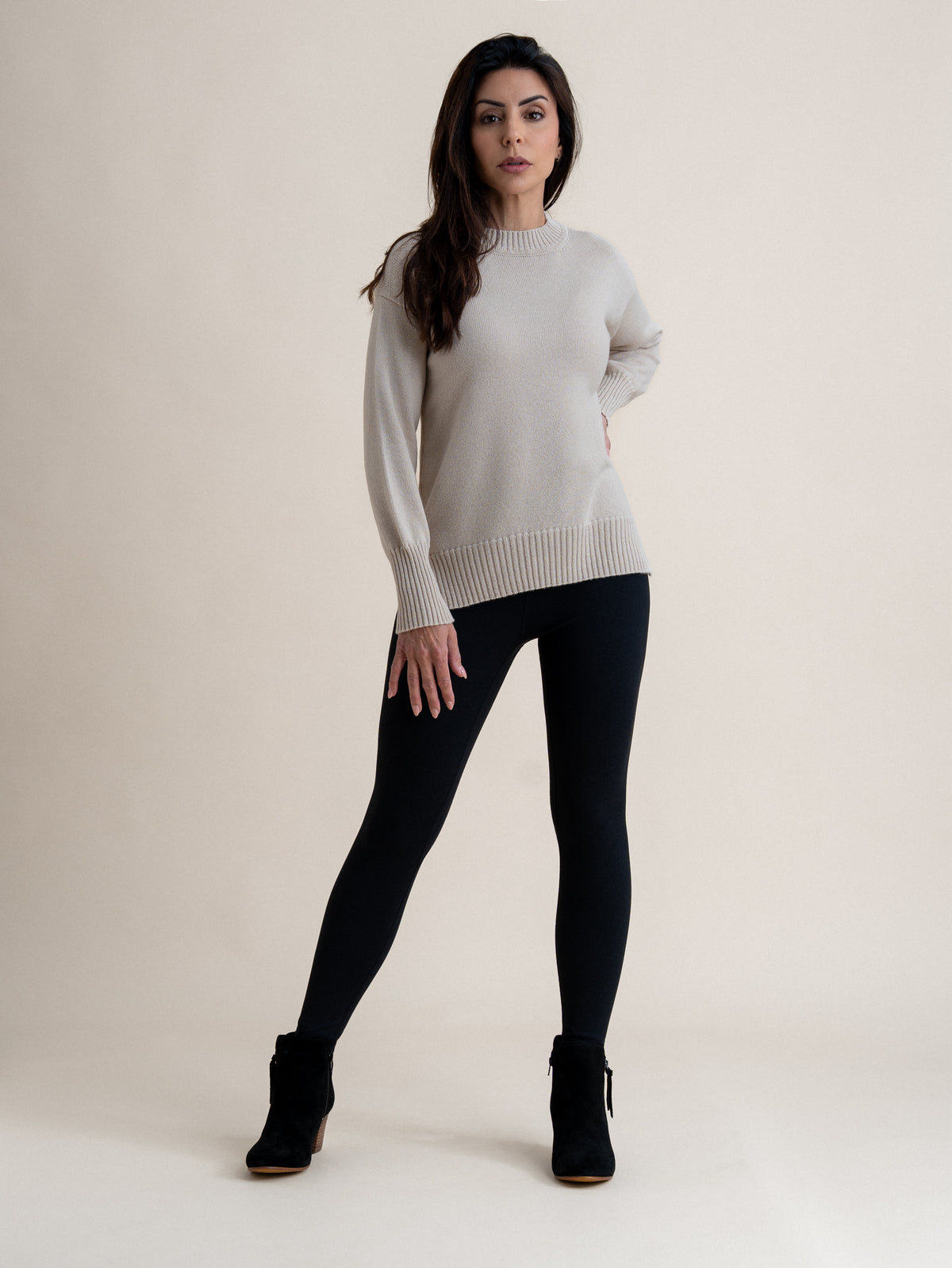 CREWNECK A-LINE&lt;br&gt;SHORE