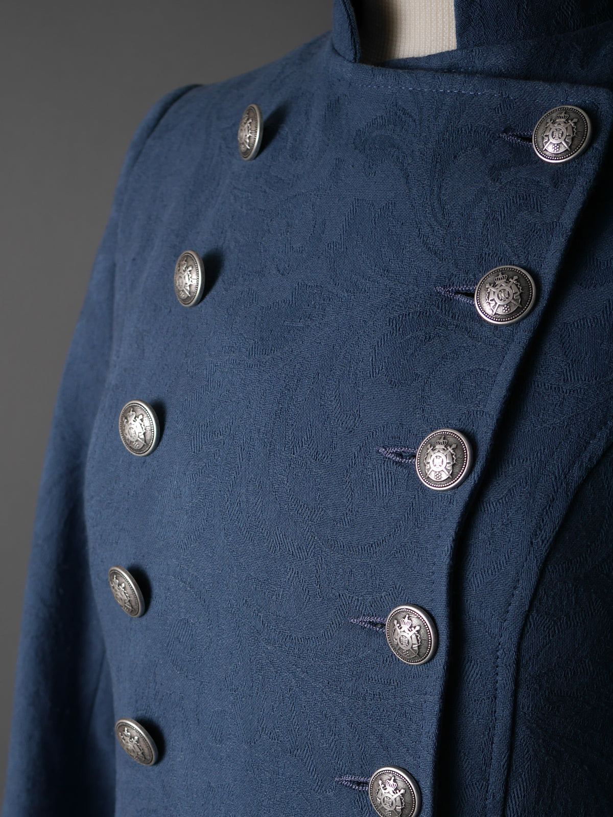 THE JOSEPHINE&lt;br&gt;BLUE DAMASK