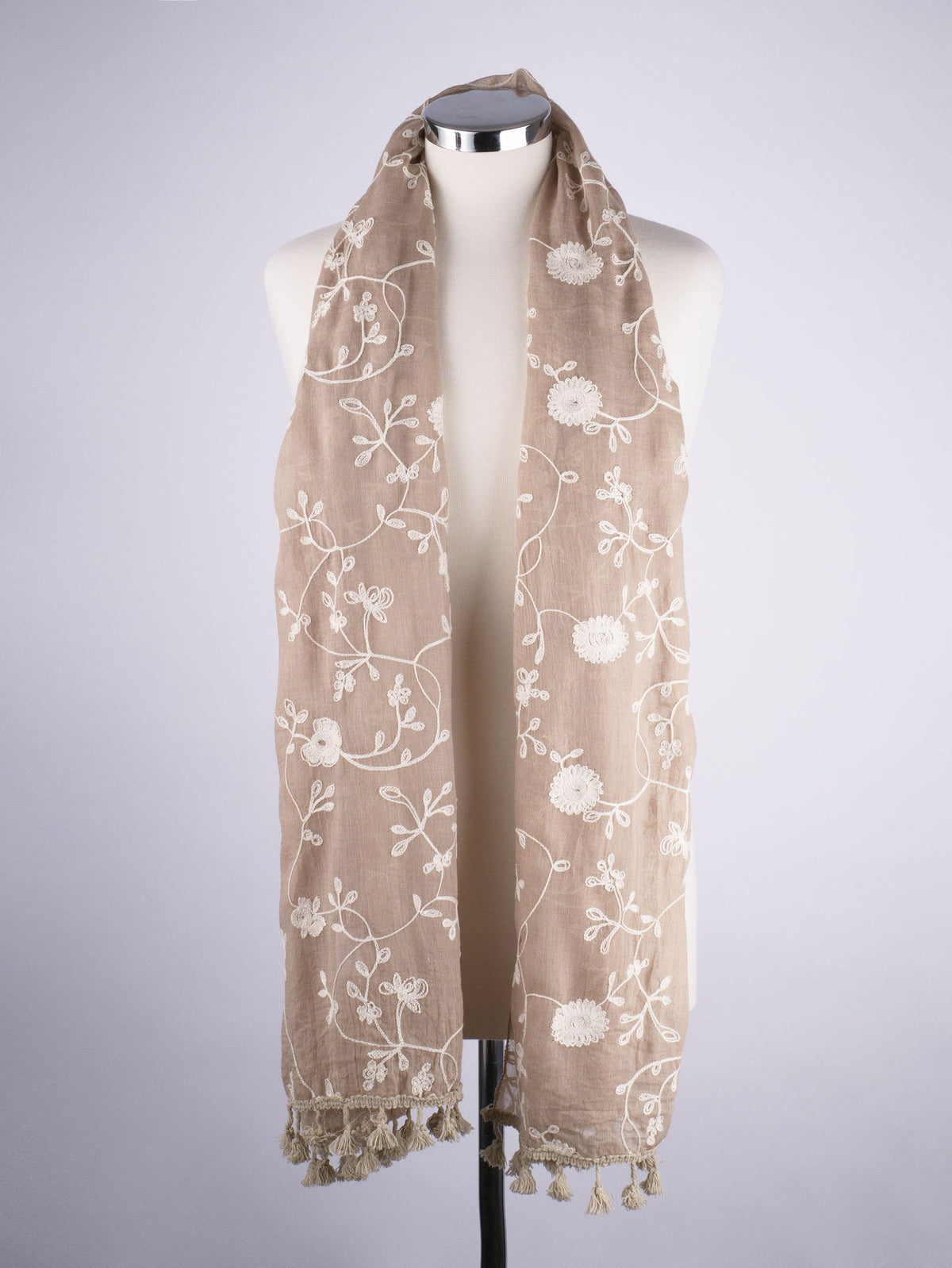 Embroidered Scarf