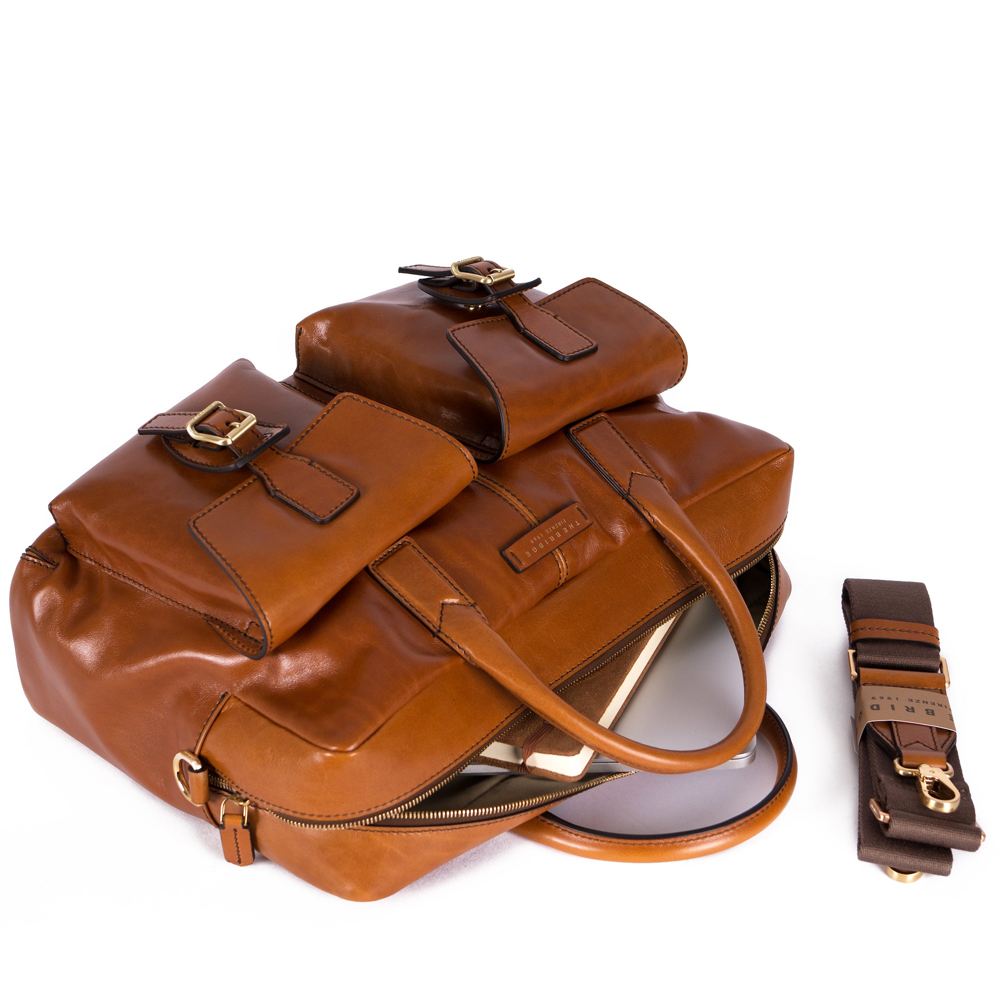 Soft leather clearance work bag